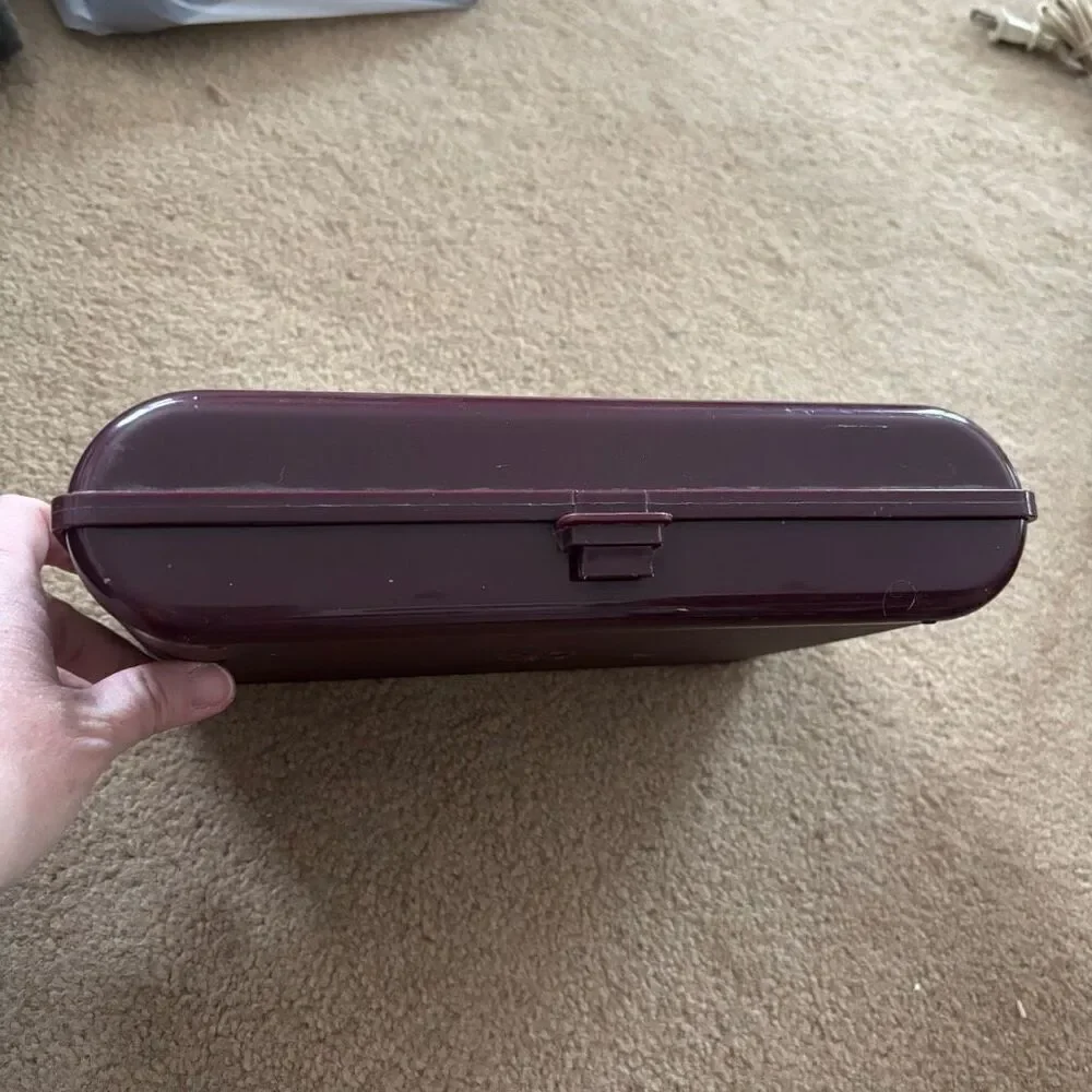 Tupperware 1624-2 Personal Travel Case Valet With Accessories